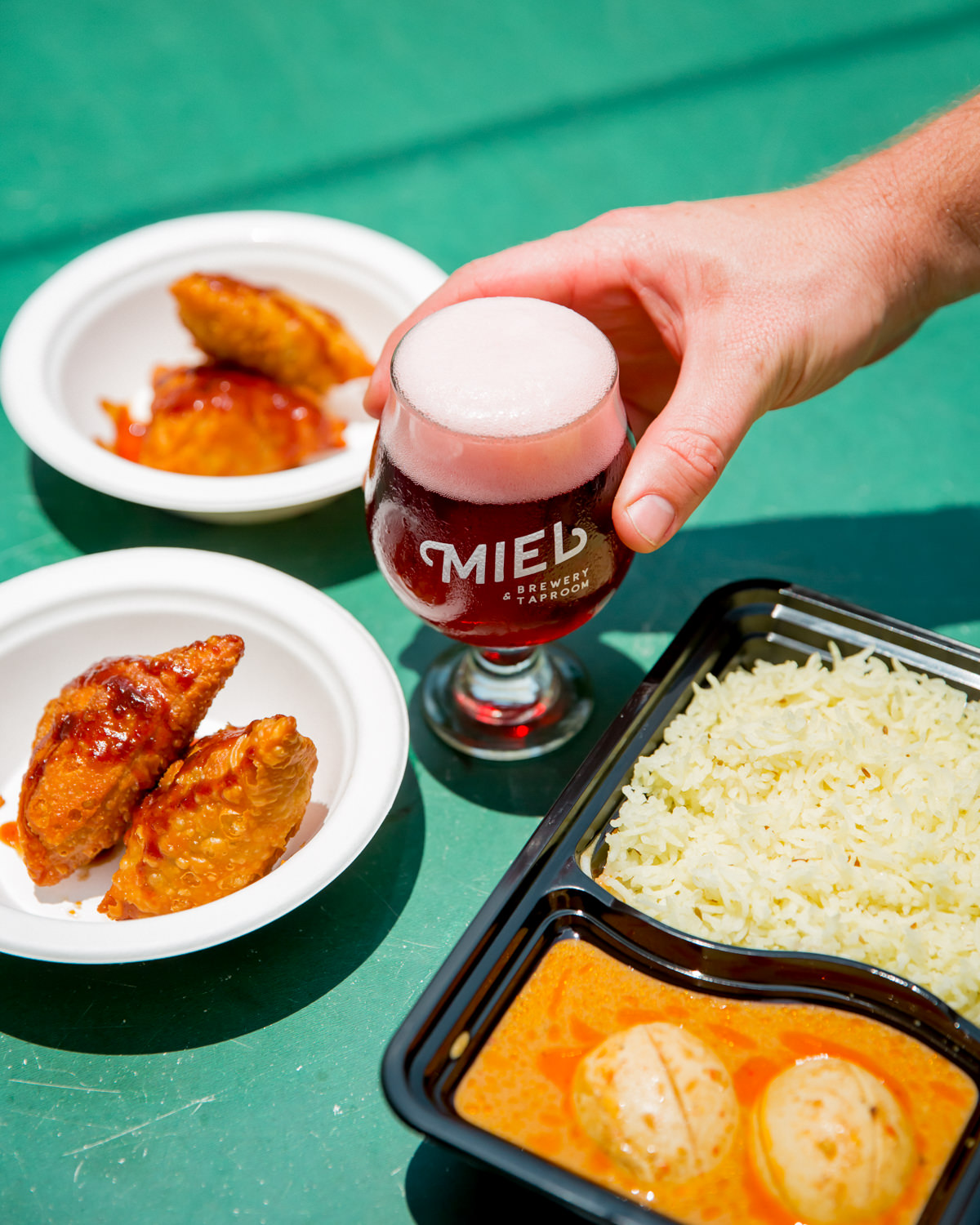 Food that Everything Spice typically serves during their pop-ups