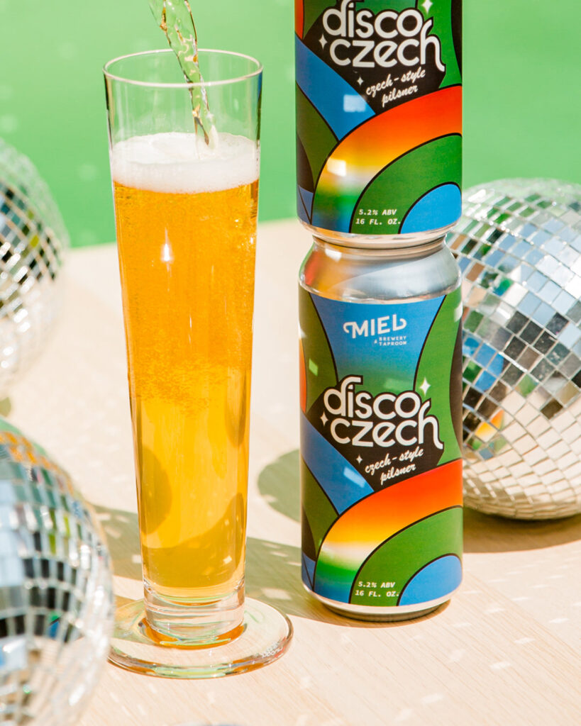 Disco Czech can and pint