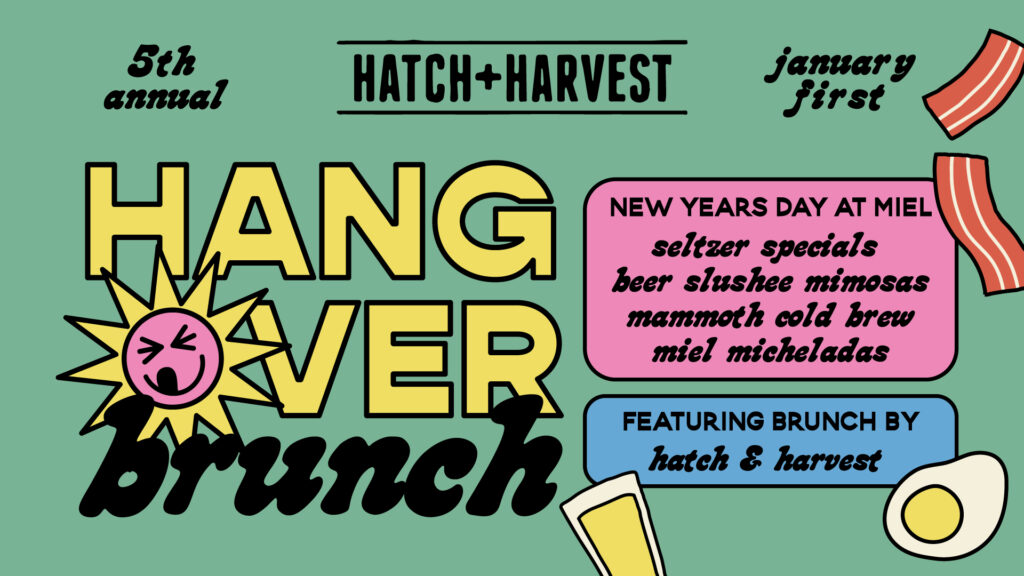 Hangover Hatch+Harvest Brunch facebook flyer