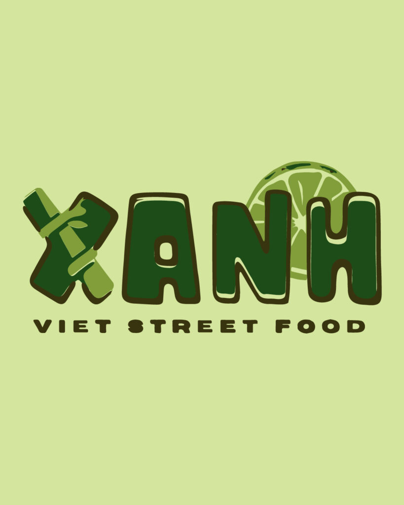 Xanh Pop-up Logo