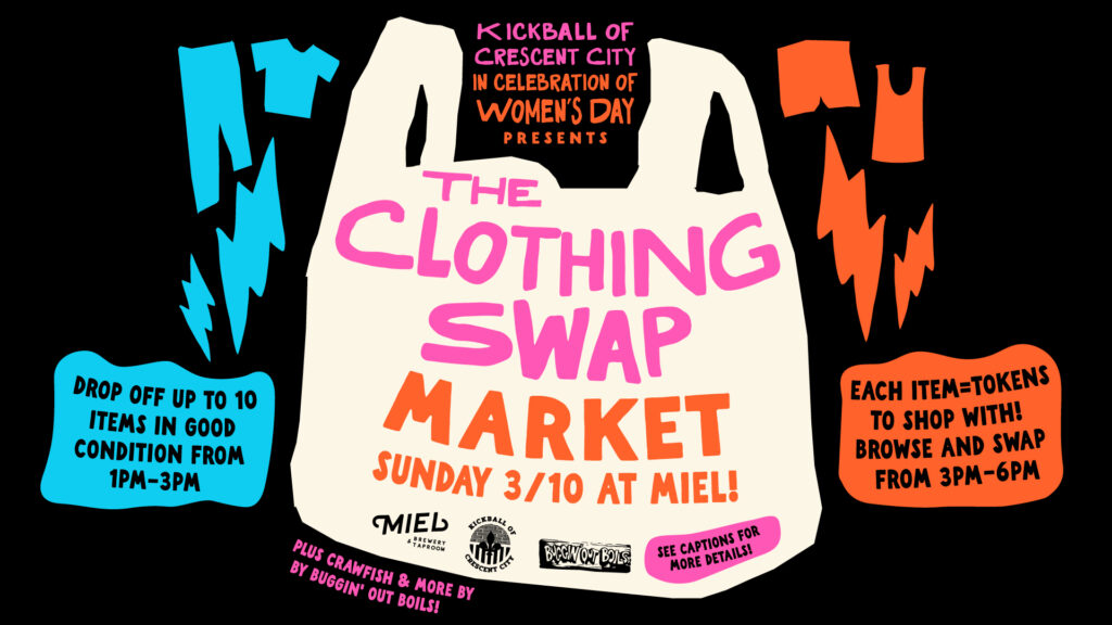 Clothing Swap Market at Miel Brewery flyer