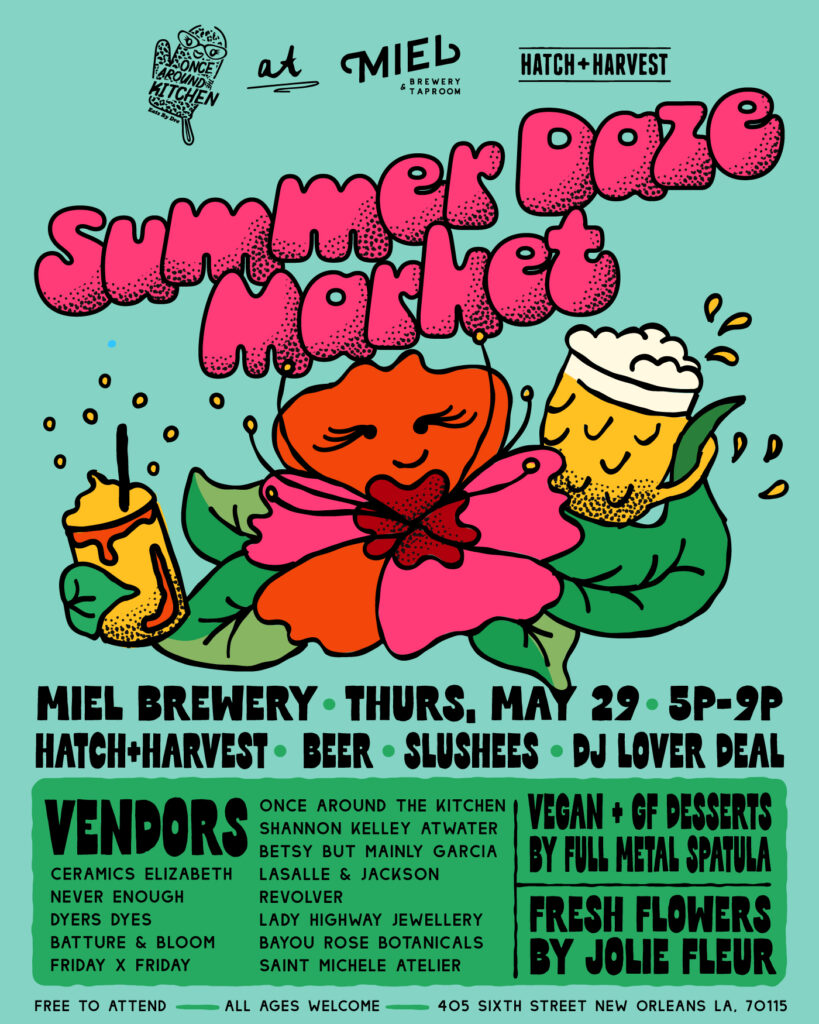 Summer Daze Market flyer