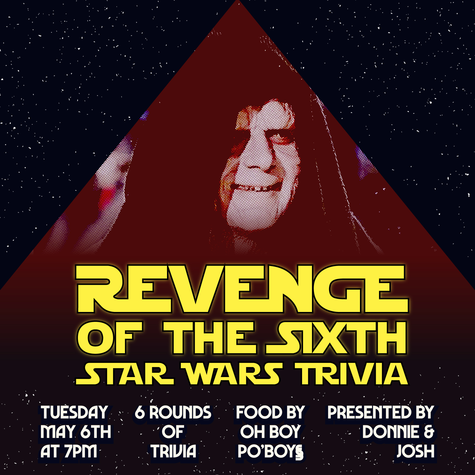 Revenge of the sixth trivia poster