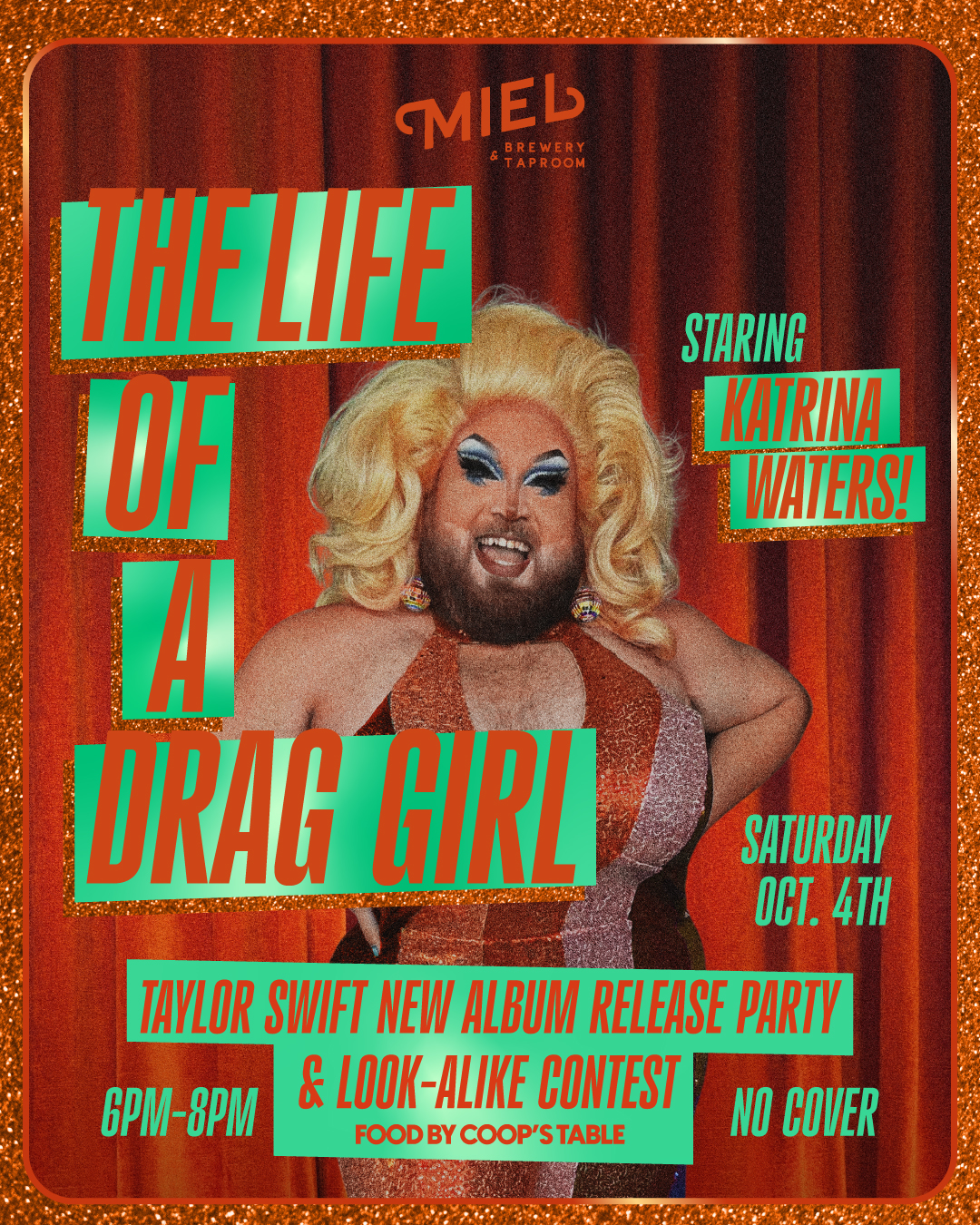 Life of a drag girl taylor swift release party
