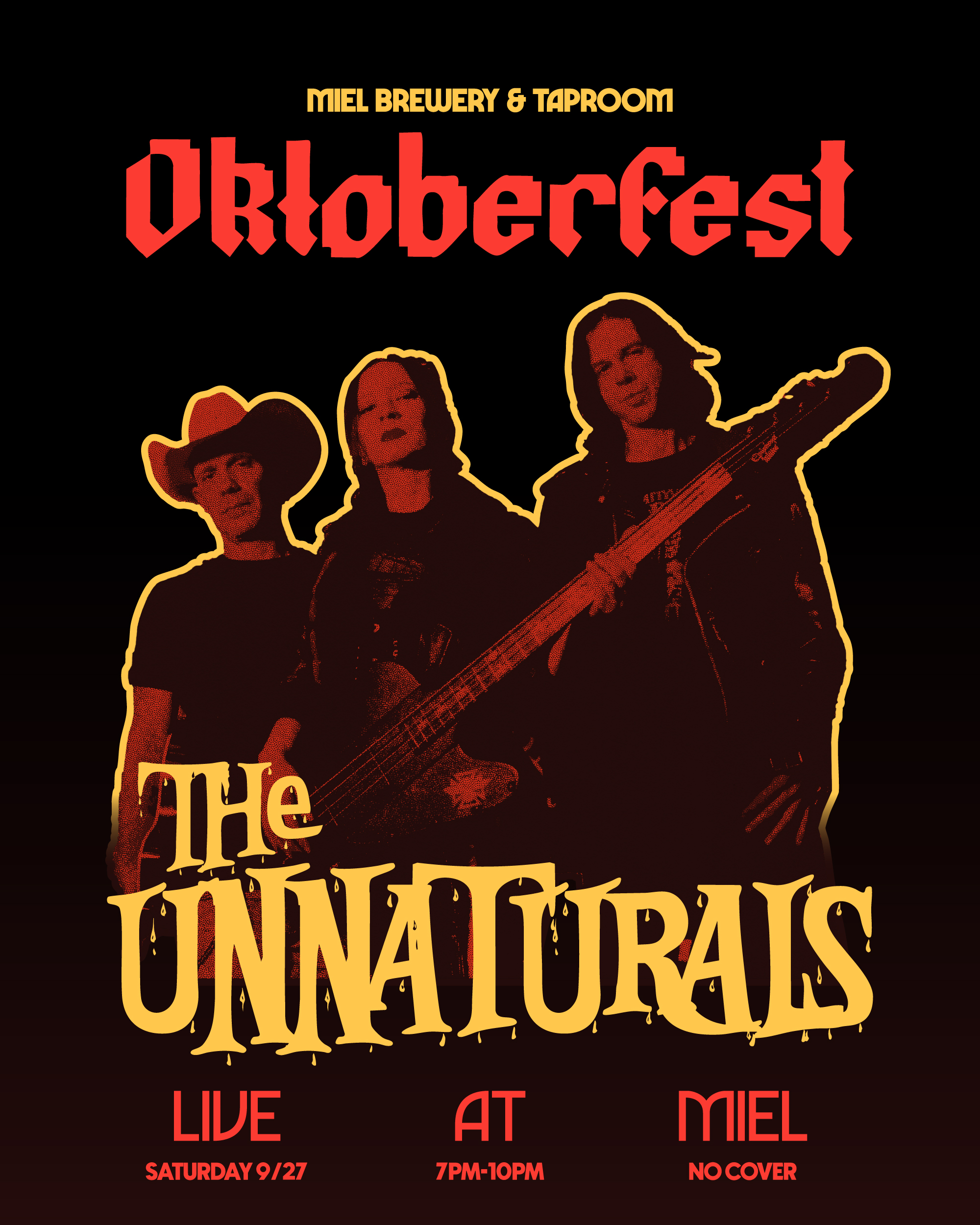 The Unnaturals at Miel poster