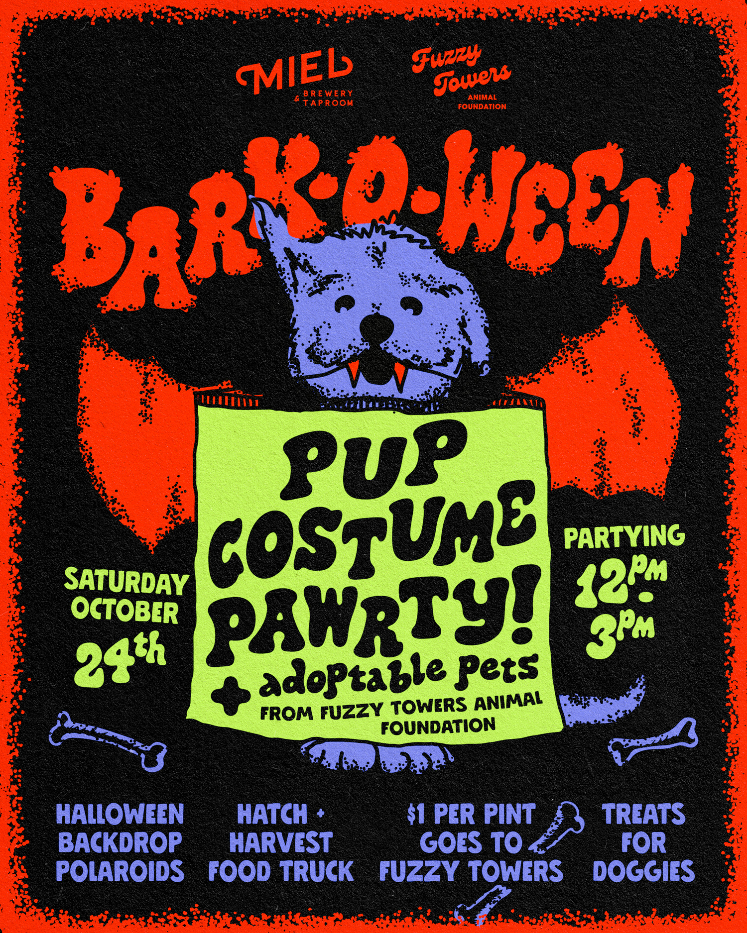 Bark-o-ween at Miel Brewery