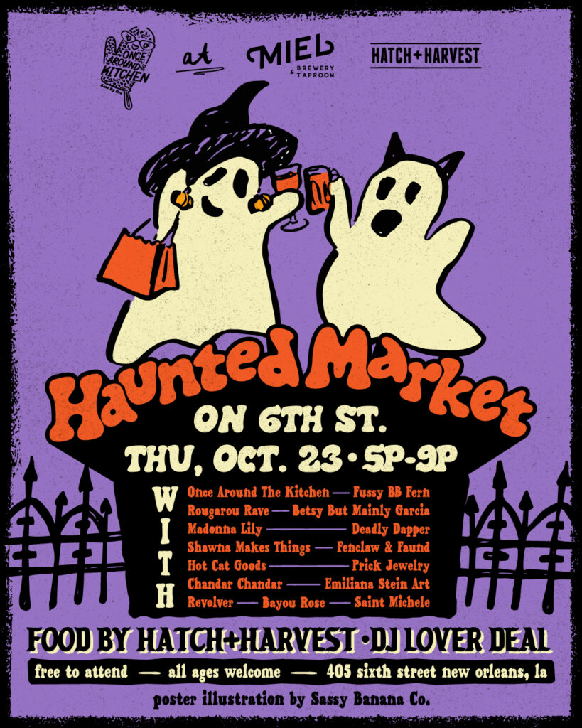 The Haunted Market on Sixth Street flyer