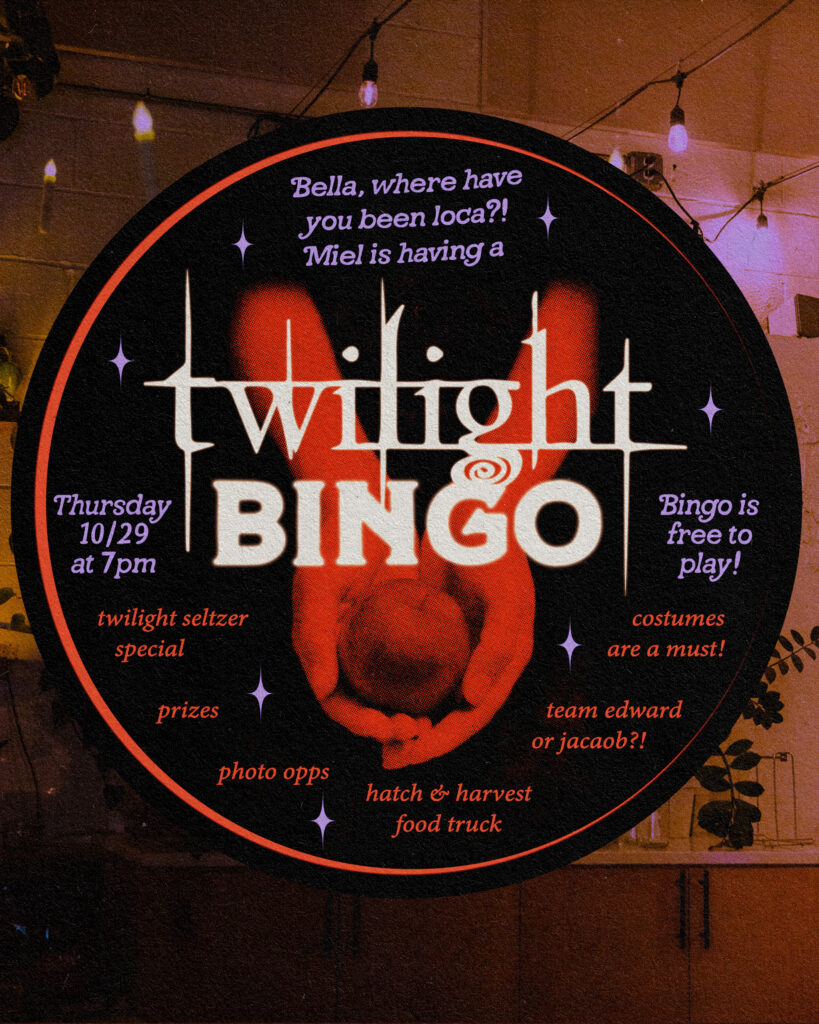 Twilight Bingo 2026 at Miel Brewery