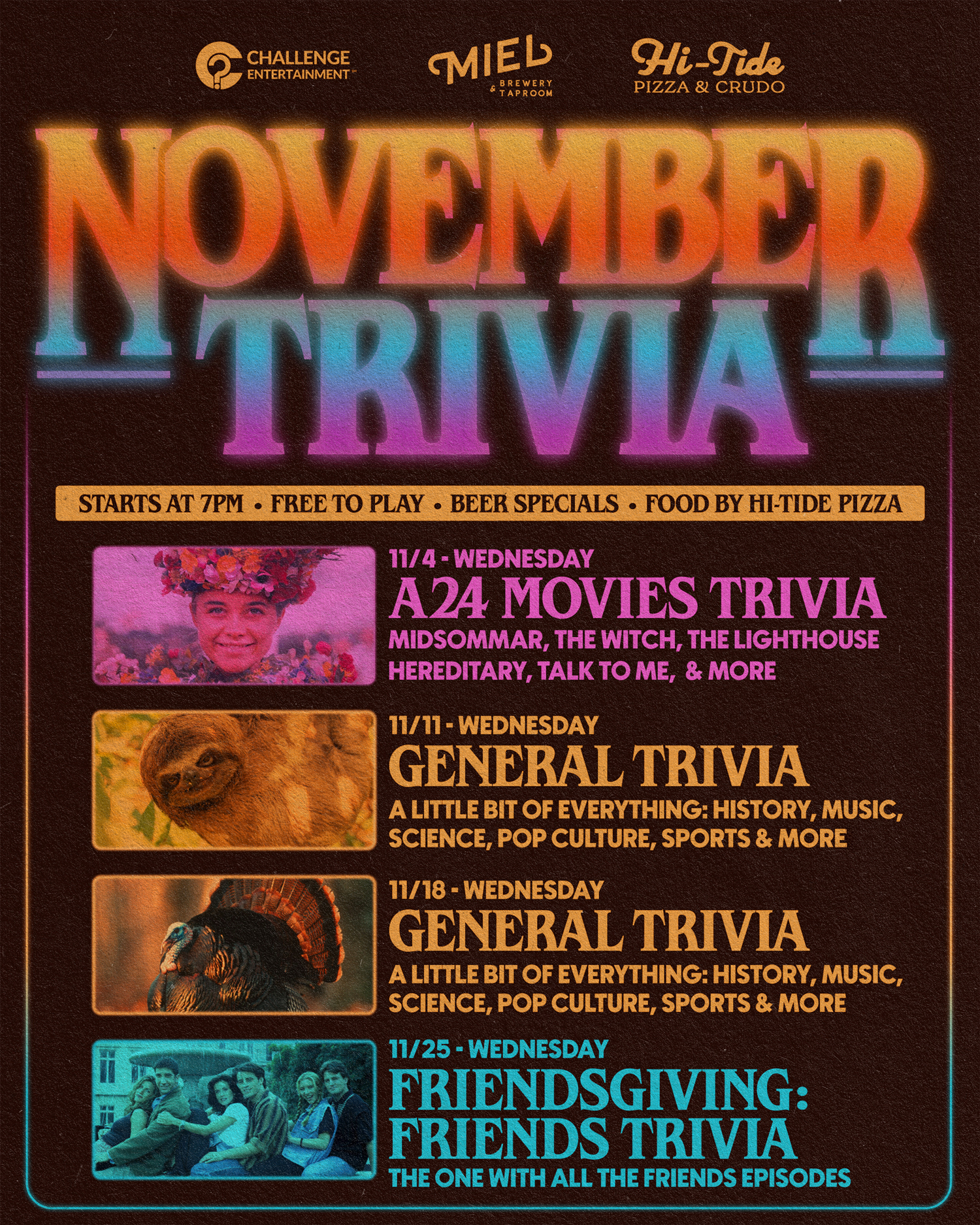 November 2026 trivias