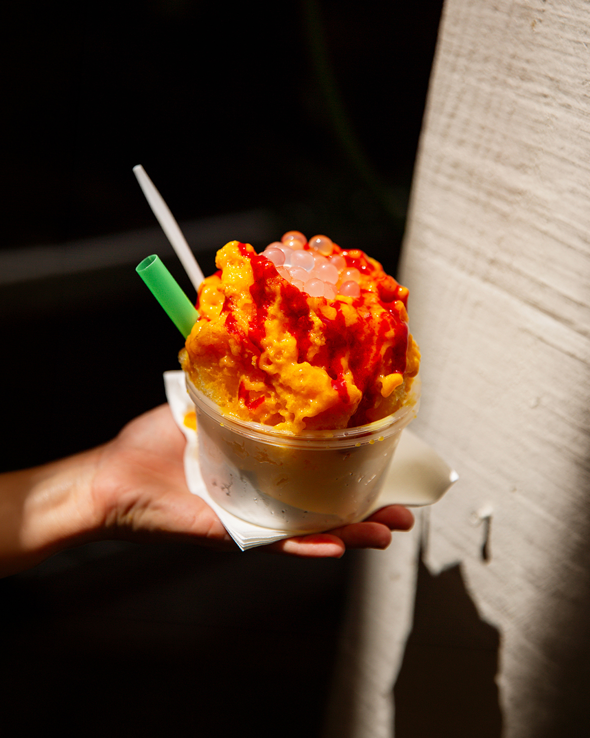 Disco Daisy passion fruit shaved ice at Miel brewery