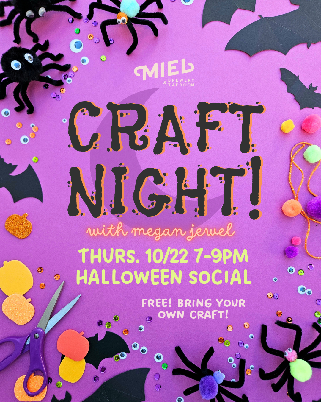 Craft Night: HALLOWEEN SOCIAL