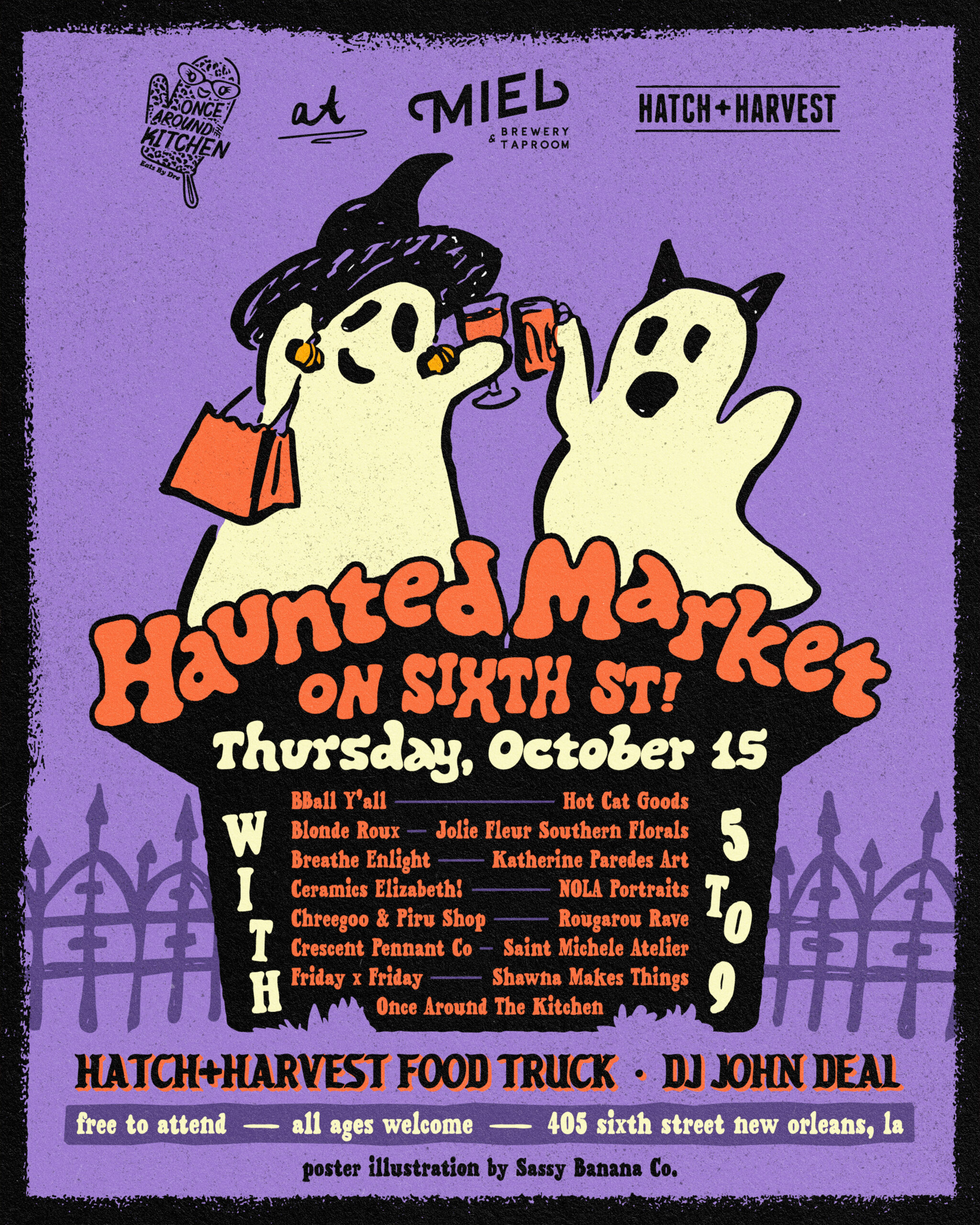 The Haunted Market on Sixth Street!