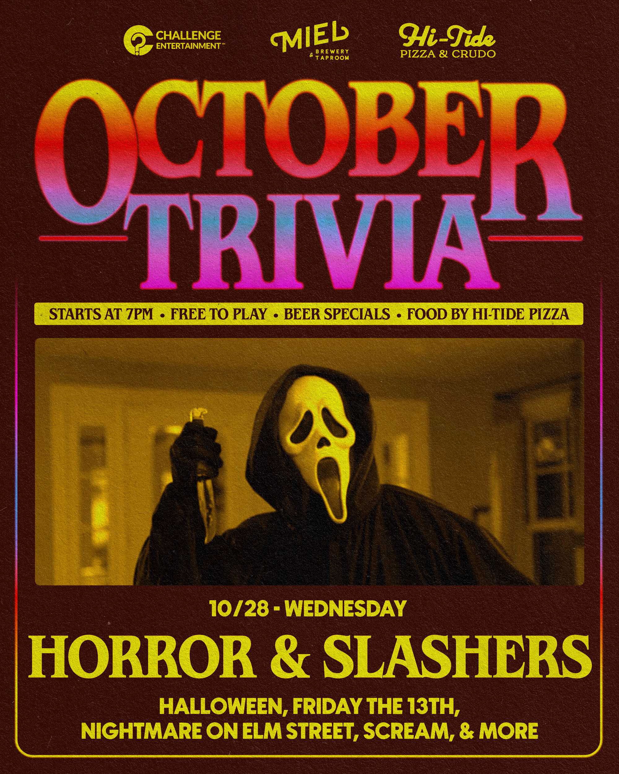 Slasher/Horror Movie Trivia at Miel