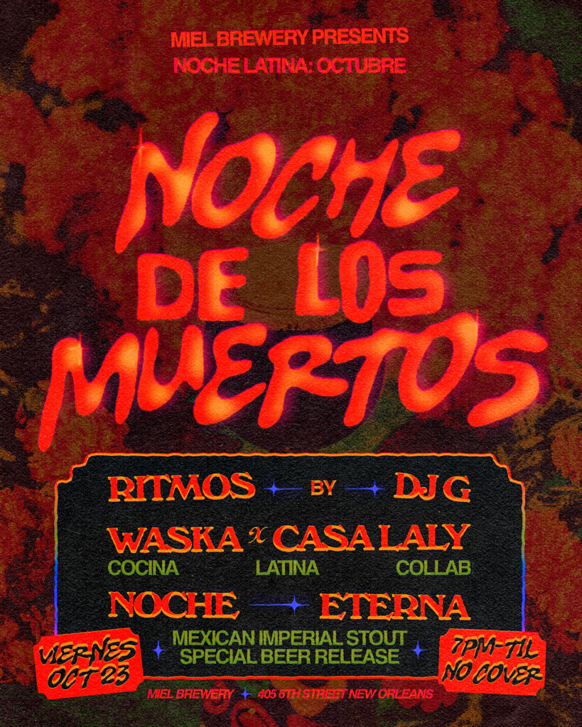 Noche de los Muertos at Miel Brewery poster